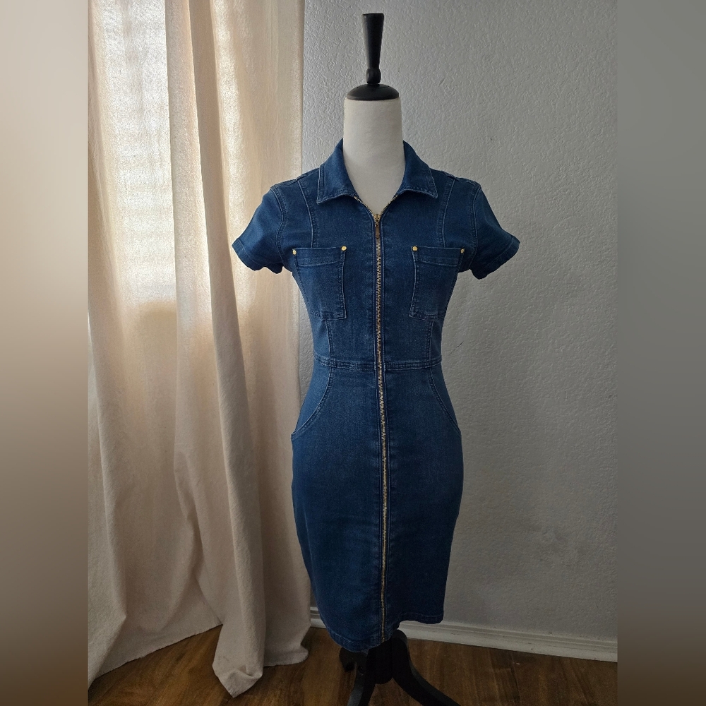GUESS GBG Los Angeles Mini Jean Dress Size Small